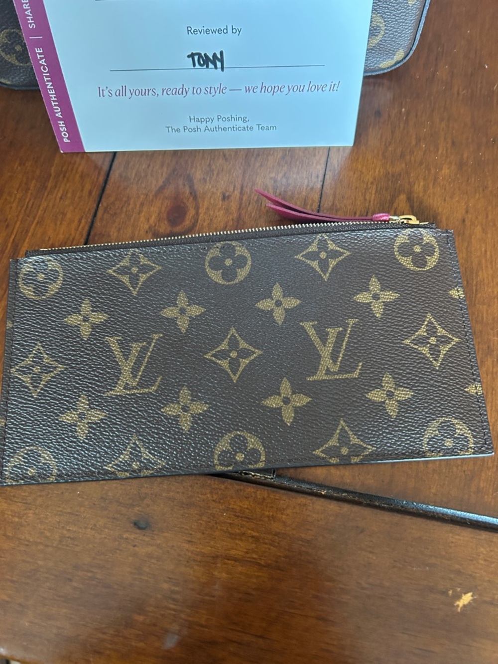 💯Authentic Louis Vuitton Monogram Pouch